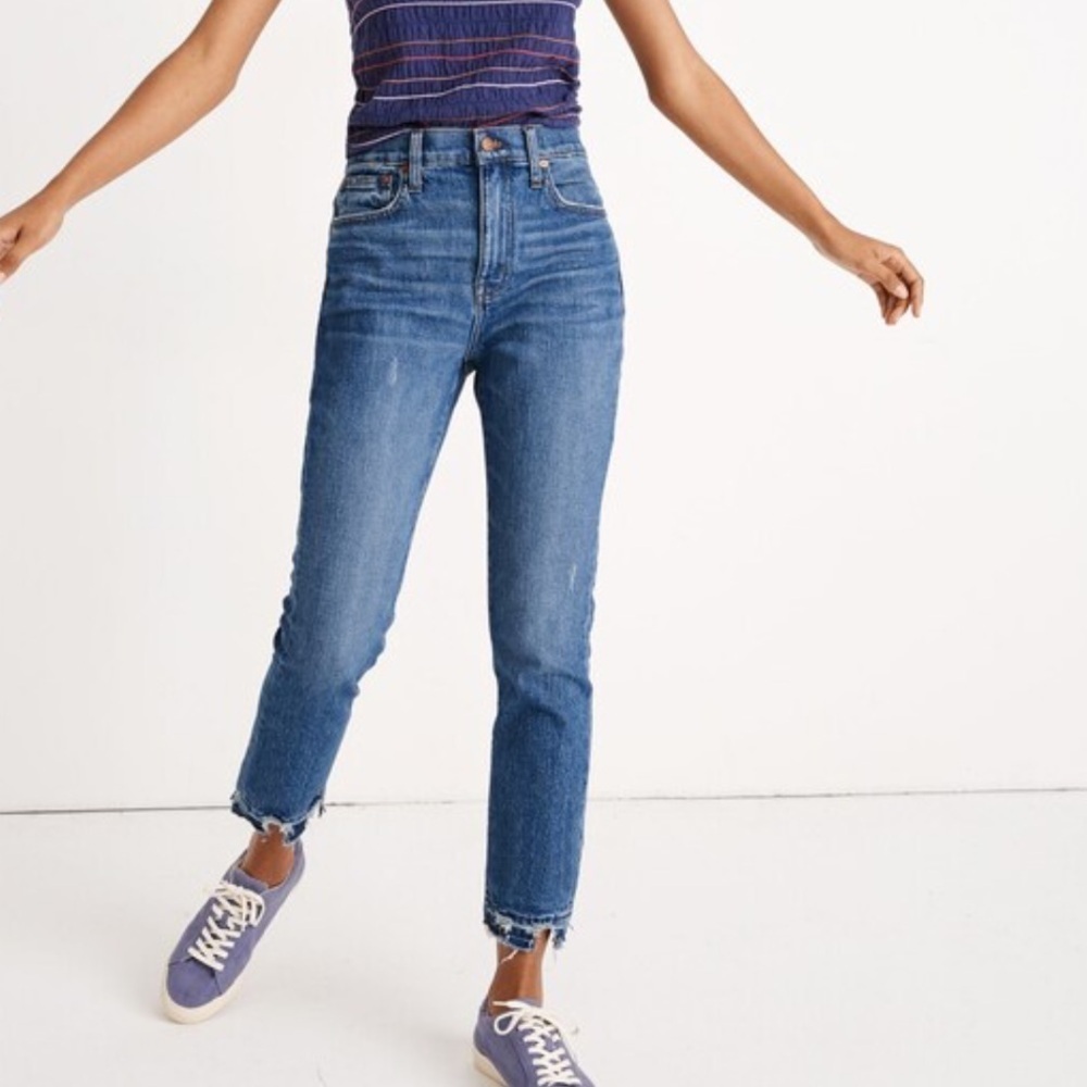 Madewell The High-Rise Slim Boyjean Jeans Size 23